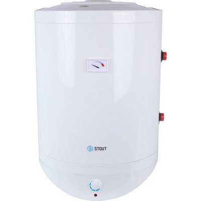Бойлер косвенного нагрева Stout с ТЭНом в комплекте настенный