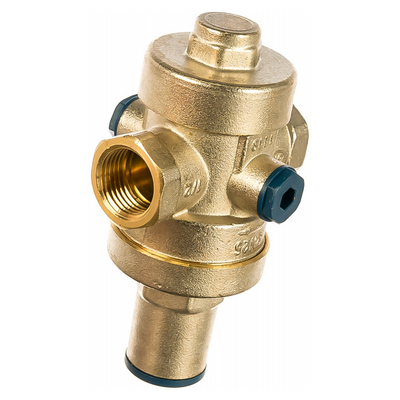 Редуктор давления Elsen вн-вн 1/2" 1-5,5 бар поршневой c компенсац. камерой БЕЗ манометра Латунь