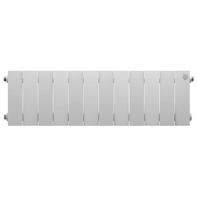 Радиаторы Royal Thermo PianoForte 200 Bianco Traffico биметаллические, белые боковое подключение
