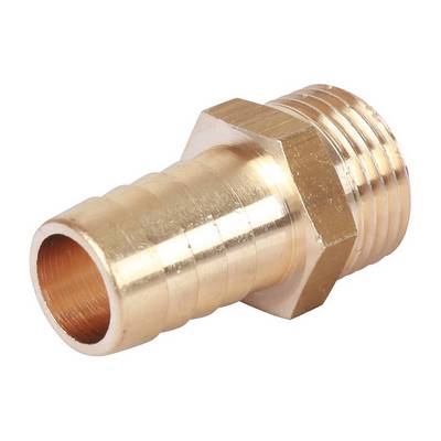 Штуцер латунный наружная резьба Stout