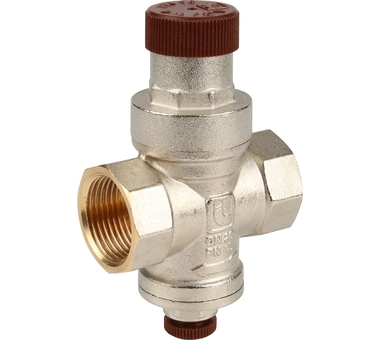 Редуктор давления Itap вн-вн 3/4" 1-4 бар БЕЗ манометра Никель