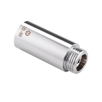 Удлинитель латунный внутренняя/наружная резьба хромированный MVI