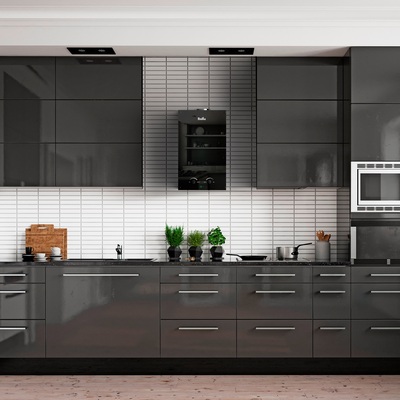 Колонка газовая Ballu GWH 10 Fiery Glass Carbon НС-1584731