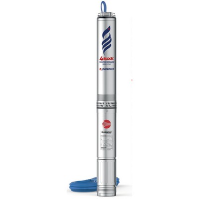 Насос скважинный моноблочный 4" Pedrollo 4BLOCKm 6/5 кабель 20 м 49M42605LA1