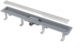 Лоток душевой Alcaplast APZ 8 Simple 850 мм с рамкой пластик и решёткой ХРОМ APZ8-850