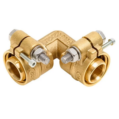 Муфта соединительная угловая 90° для двух труб PE-Xa 25х2,3 Terrendis HLC25x25