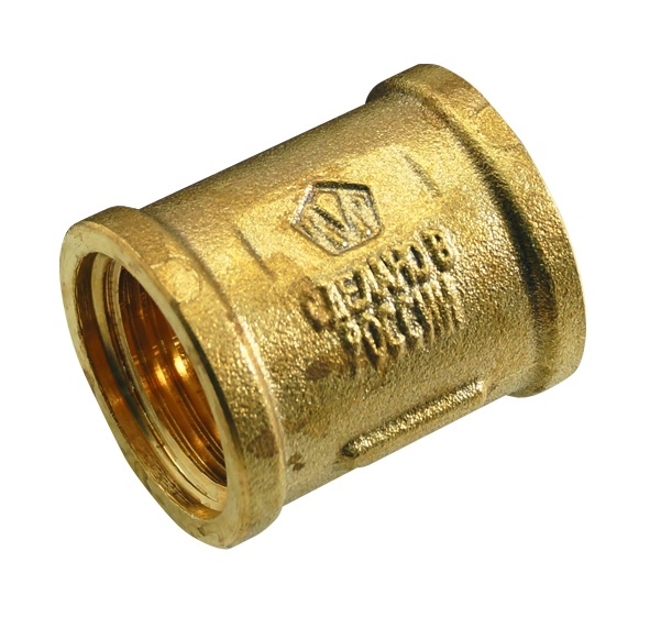 Муфта латунная внутренняя резьба ВР 1" Богородск 1266011