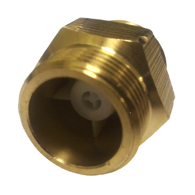 Обратный клапан шаровой с НАРУЖНОЙ резьбой, латунь, Апогей