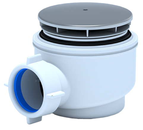 Сифон для душевого поддона D=60 мм 11/2"х40 пластик АНИ пласт E510C