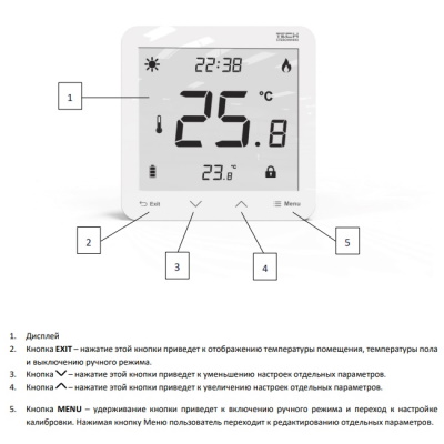 Терморегулятор Tech (Тех) ST-297z v3 (белый)