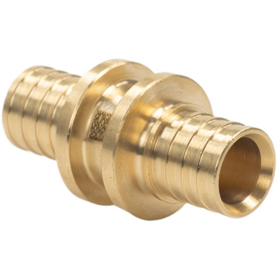 Муфта соединительная равнопроходная для труб из сшитого полиэтилена Рехау Rautitan MX DZR латунь