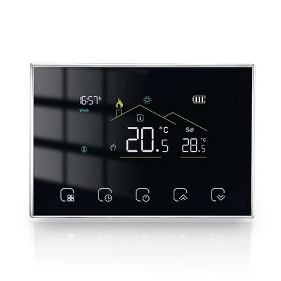 Термостат Beca BHT-8000-VA GBC RF + WiFi "16 А" (Black)