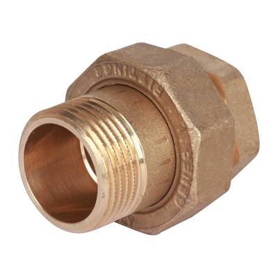 Американка латунная внутренняя/наружная резьба под конус с прокладкой O-ring Stout