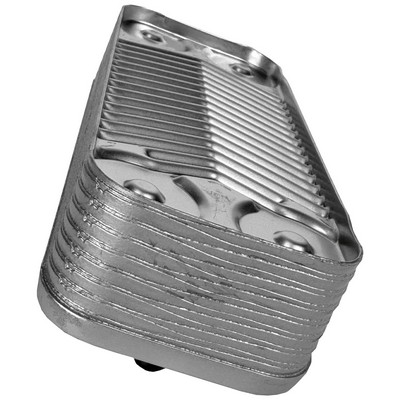 Теплообменник вторичный 16 пластин для котлов Ariston 65104333Ariston Uno、Beretta、Elexia、Fondital、Biasi、Viessmann Termal 16P(17B1901600）