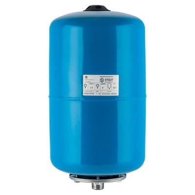 Бак расширительный для ГВС 20 л синий Stout STW-0001-000020