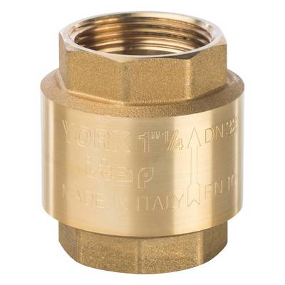 Клапан обратный с внутренней резьбой ВВ 11/4" с пластиковым затвором Stout SVC-0002-000032