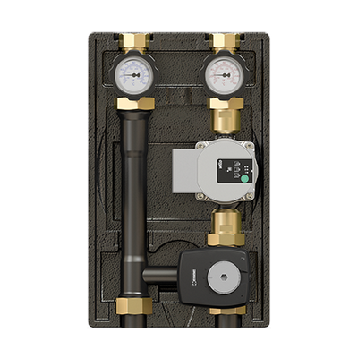 Группа насосная Ду25, с 3-х ходовым смесителем, с насосом Wilo Para 15/7-130  и с сервоприводом ESBE Elsen SmartBox 3.5 EFG25.22