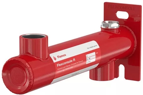 Крепёж для бака (консоль) Flamco Flexconsole 3/4" (бак вверх) красный 27950