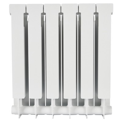 Радиатор отопления Stout Alpha 500 6 секций биметаллический секционный боковое подключение SRB-2310-050006