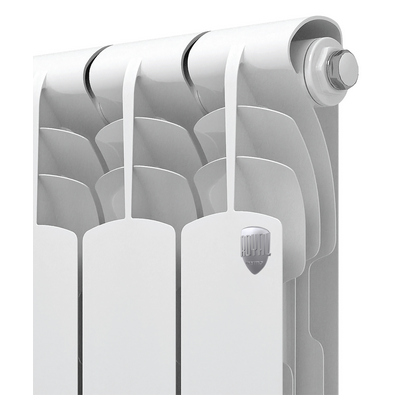Радиатор отопления Royal Thermo Revolution Bimetall 500 2.0 (Белый) 12 секций биметаллический боковое подключение НС-1295110