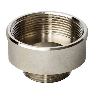 Переходник латунный внутренняя/наружная резьба никелированный Stout