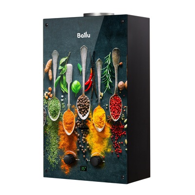 Колонка газовая Ballu GWH 10 Fiery Glass Curry НС-1584732