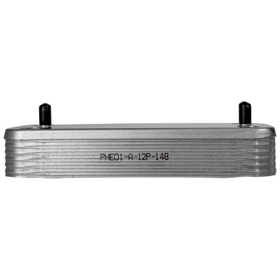 Теплообменник вторичный 12 пластин для котлов Ariston 65104333 Viessmann Vitopend 100-W A1JB、WH1B（12 kW、24 kW）7856846 / 7825533