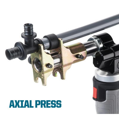Пресс-инструмент аккумуляторный для PEX труб в чемодане Zupper SL-1240PE/PZ-1240PE