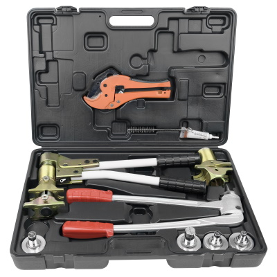 Пресс-инструмент для PEX труб Ø16-32 мм Emeads FT-1240 ручной в чемодане