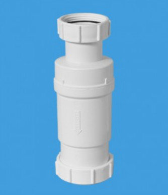 Сифон для раковины сухой 11/2"х50 (упакован в блистер) McAlpine MRNRV50