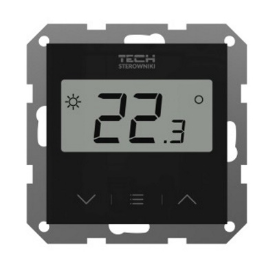 Терморегулятор c датчиком влажности Tech F-8z (чёрный)