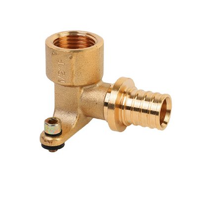 Водорозетка 1/2" для труб из сшитого полиэтилена Латунь MVI