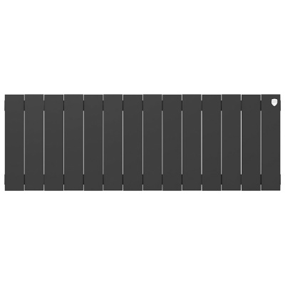 Радиаторы Royal Thermo PianoForte 300 Noir Sable биметаллические, чёрные боковое подключение