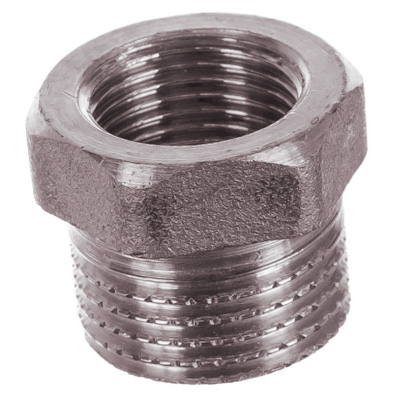 Футорка наружная/внутренняя резьба Elsen TIN латунь