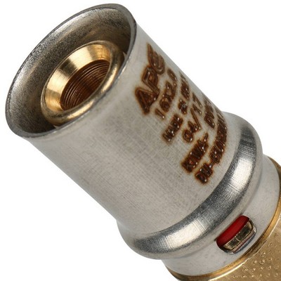 Муфта Ø16 пресс для металлопластиковых труб Stout SFP-0003-001616