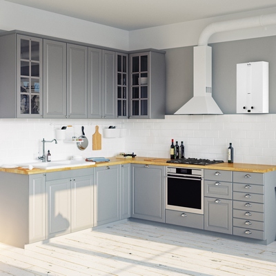 Водонагреватель газовый проточный Ballu Fiery Turbo GWH 10