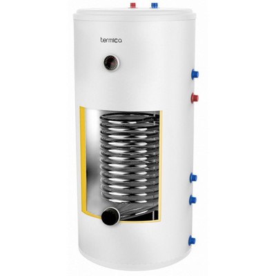 Бойлер косвенного нагрева Termica Amet INOX без ТЭНа в комплекте напольный