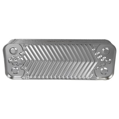 Теплообменник вторичный 14 пластин для котлов Ariston 65104333 Baxi 5686680/5686670）