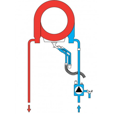 Котёл газовый конденсационный Ferroli Bluehelix Tech S 45 H 0T2D5IWA