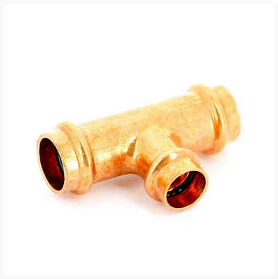 Тройник перех. 18х18х15 Медь пресс IBP