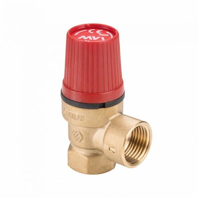 Клапан предохранительный для водоснабжения 6 бар ВВ 1/2" MVI Premium SE.660.04