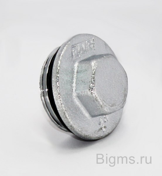 Заглушка (пробка) с наружной резьбой o-ring хром FAR латунь