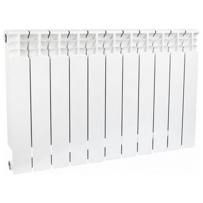 Радиатор отопления Stout Space 500 11 секций биметаллический секционный нижнее подключение SRB-0320-050011