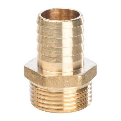 Штуцер латунный наружная резьба Stout