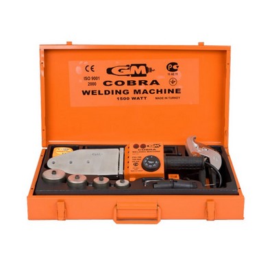 Аппарат сварочный для полипропиленовых труб с насадками Ø20-40 1500 Вт GM Cobra GM0005