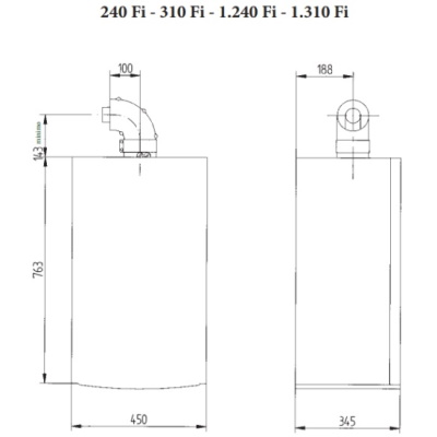Котёл газовый Baxi Luna-3 Comfort 1.310 Fi CSE45531358-