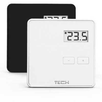 Терморегулятор проводной двухпозиционный непрограммируемый ST-294v1 Tech серия 5/10, с датчиком  влажности