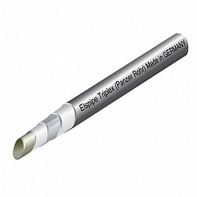 Elsen Труба PEX-c Elspipe Triplex с кислородным барьером, серая (цена за 1 м)