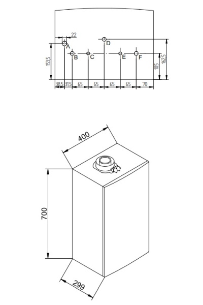 Котёл газовый конденсационный Baxi Duo-tec Compact 28 кВт A7722039
