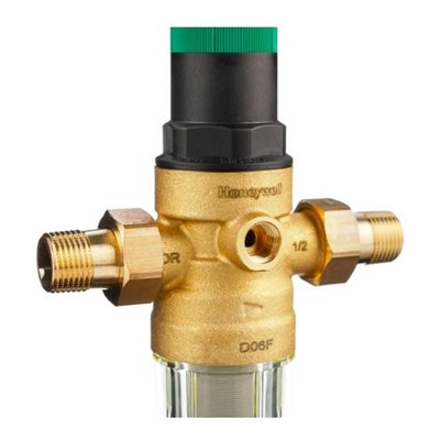 Фильтр промывной Honeywell-Braukmann 3/4" для холодной воды с регулятором давления FK06-3/4"AA